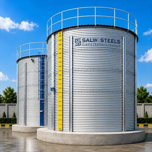 Zincalume Drinking Water Storage Tank in Kolhapur Zincalume Drinking Water Storage Tank in Kolhapur