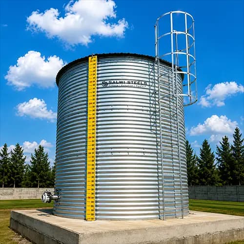 Zincalume Fire Water Storage Tank in Tapi Zincalume Fire Water Storage Tank in Tapi