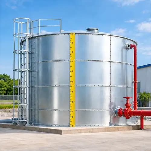 Zinc Aluminium Fire Water Storage Tank Zinc Aluminium Fire Water Storage Tank
